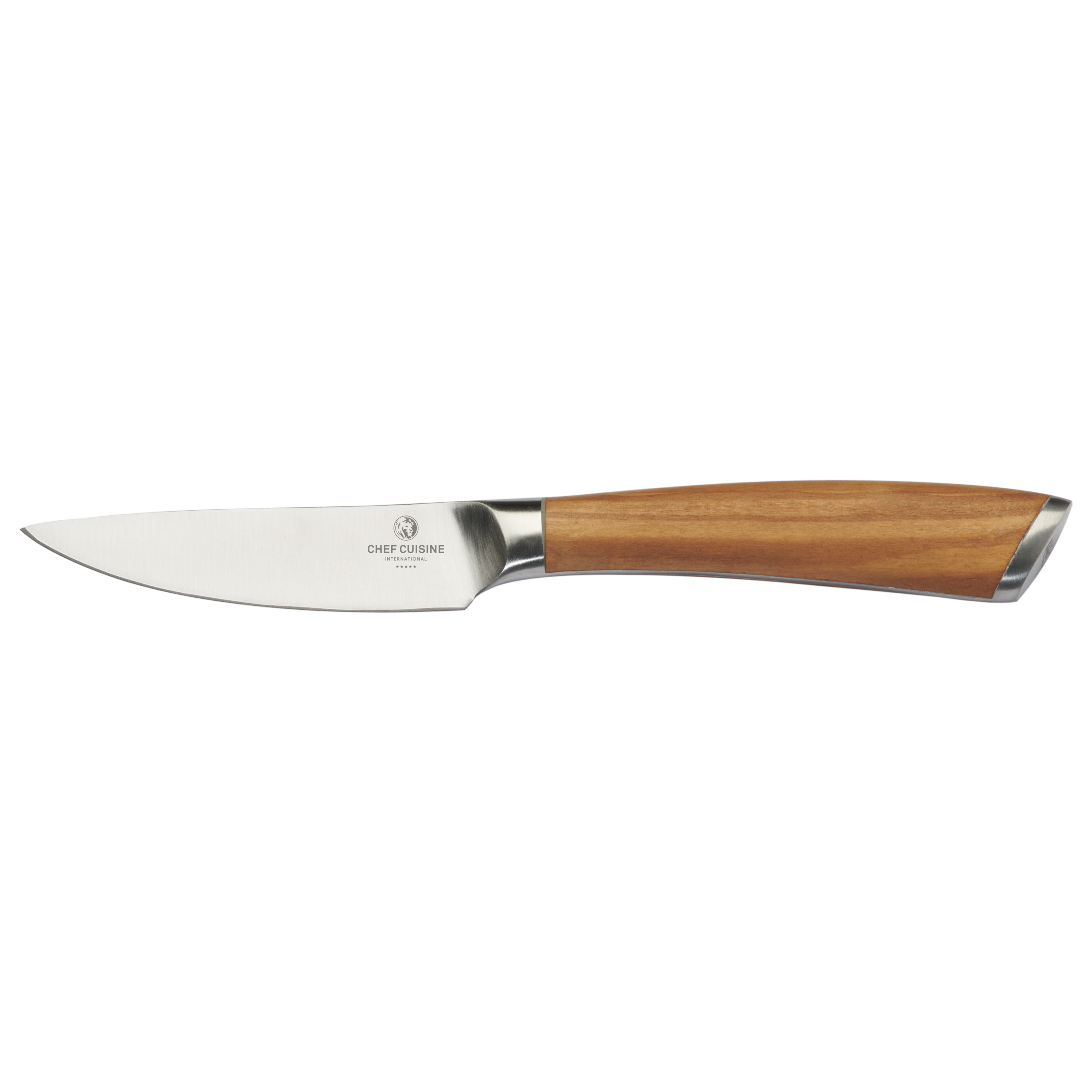 Schäl und Garnier Messer mit Griff aus Olivenholz Chef Cuisine
