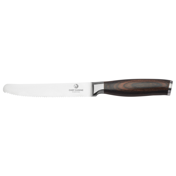 Frühstücksmesser mit Griff aus Pakkaholz