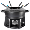 Gusseisernes Fondue-Set
