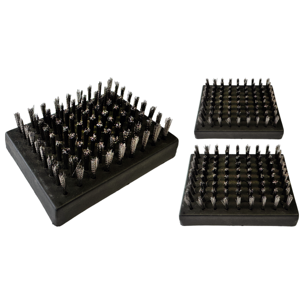 Ersatzbürsten für BBQ Grillbürste, 3er Set