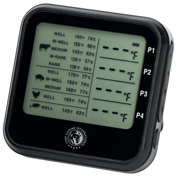 BBQ Grillthermometer Digital mit 4 Sonden – Bild 5