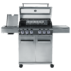 BBQ Gas Grill 4 + 2, Hochtemperaturzone, Infrarot-3D-Brenner