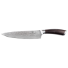 Damast Messer Set Ebenholz 2-tlg., Chef | Santoku