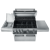 BBQ Gas Grill 4 + 1, inklusive Hochtemperaturzone