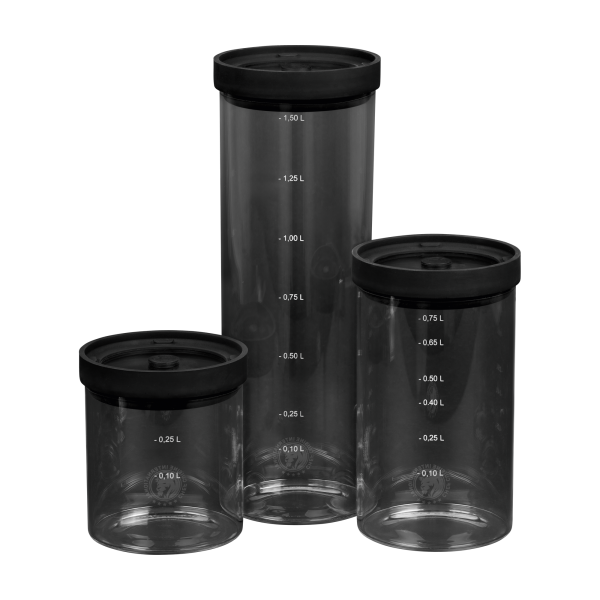 Vakuum-Glas-Vorratsdosen, 3er-Set – Bild 3