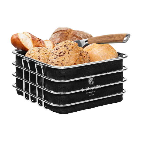 Brotkorb-Set mit Frühstücksmesser – Bild 3