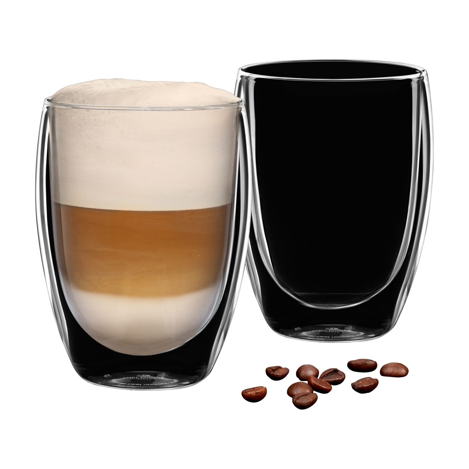 Latte-Macchiato-Gläser, 2er-Set