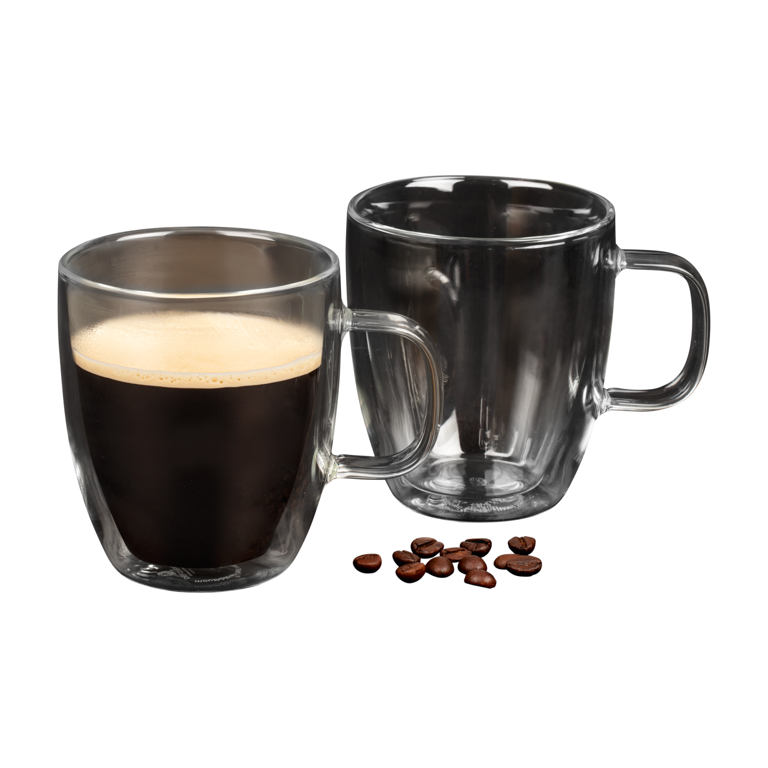 Kaffee-Gläser, 2er-Set