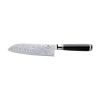 Damastmesser Set 3-tlg., Santoku | Schäl- und Garniermesser