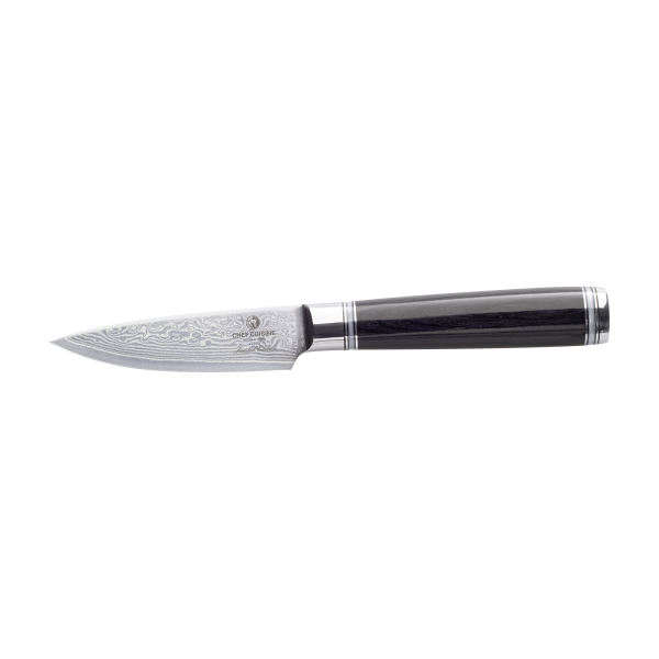 Damastmesser Set 3-tlg., Santoku | Schäl- und Garniermesser – Bild 3