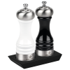 Salz und Pfeffer Gewürzmühlen Set mit Tablett