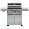 BBQ CHEF Gas Grill 4 + 1, inklusive Hochtemperaturzone