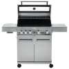 BBQ CHEF Gas Grill 4 + 1, inklusive Hochtemperaturzone