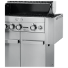 BBQ CHEF Gas Grill 3 + 1, inklusive Hochtemperaturzone